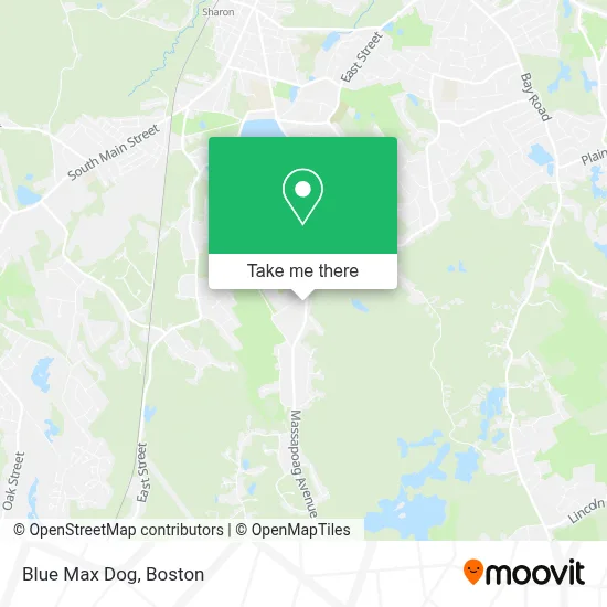 Blue Max Dog map