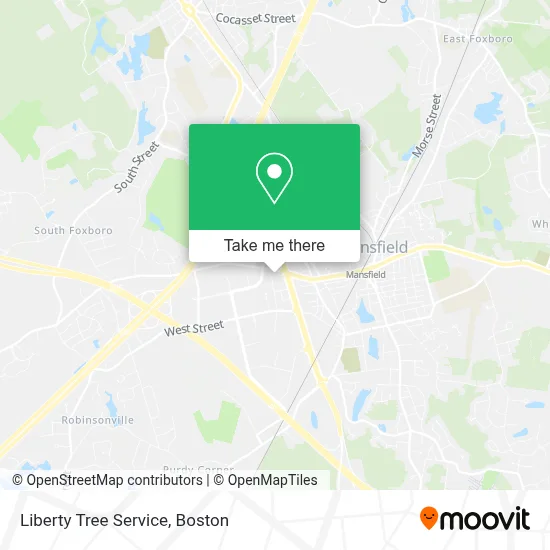 Liberty Tree Service map