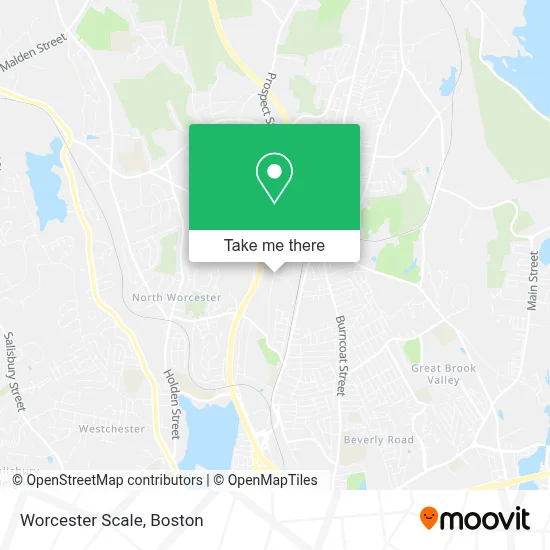Worcester Scale map