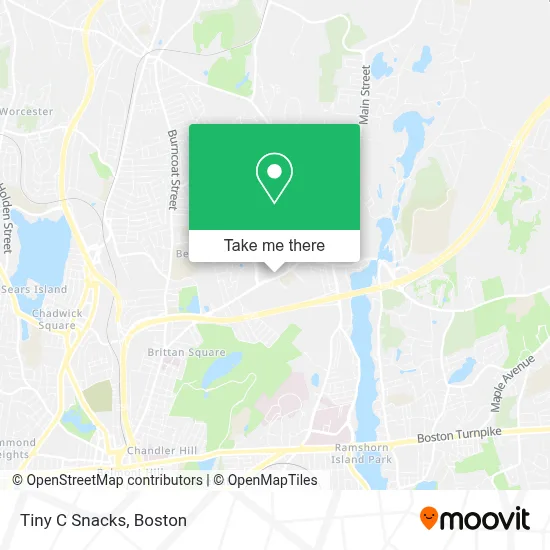 Tiny C Snacks map