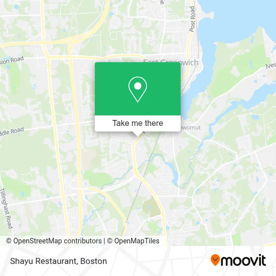 Shayu Restaurant map