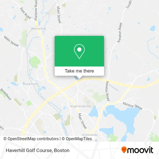 Haverhill Golf Course map