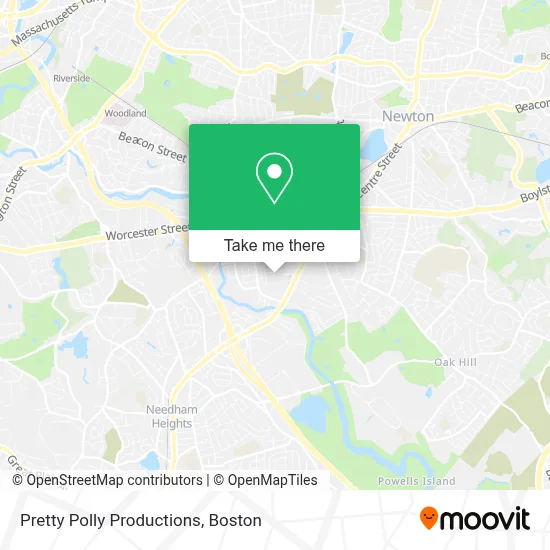 Pretty Polly Productions map