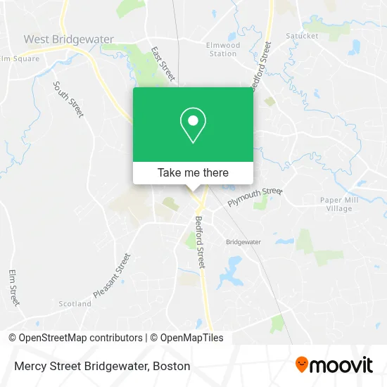 Mercy Street Bridgewater map