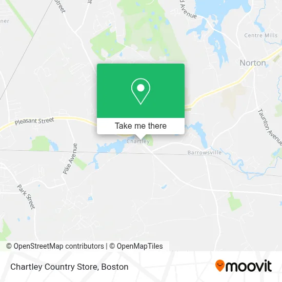 Chartley Country Store map