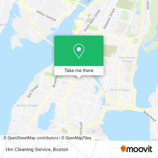 Hm Cleaning Service map