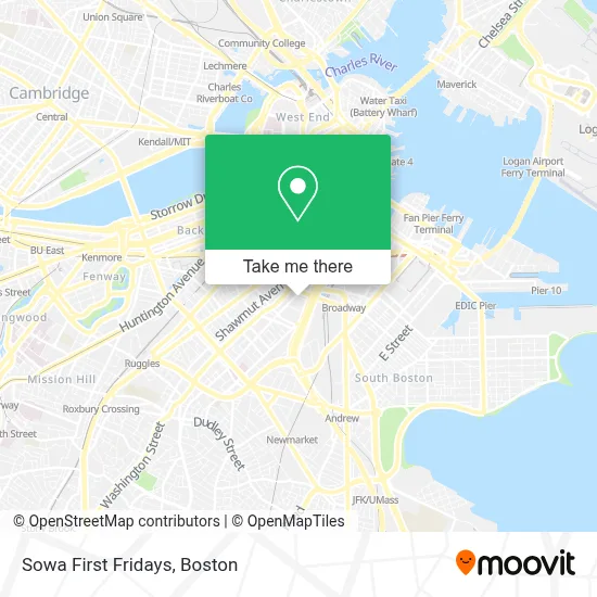 Sowa First Fridays map
