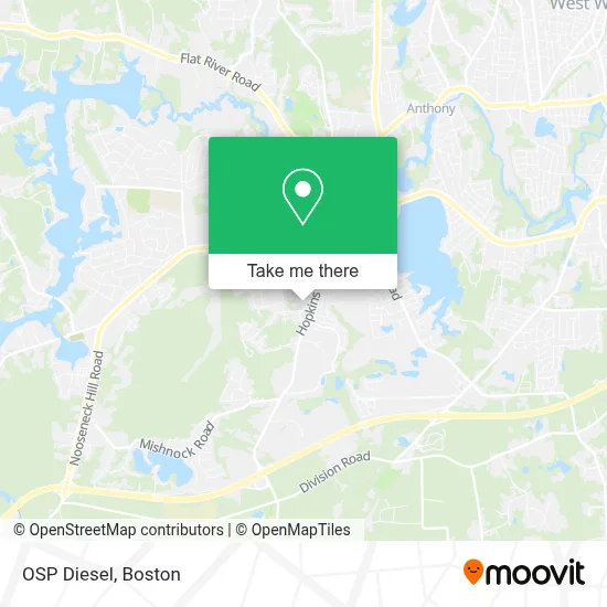 OSP Diesel map