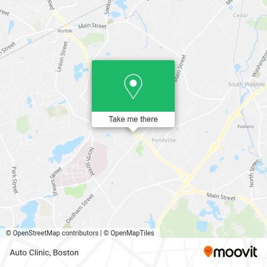 Auto Clinic map