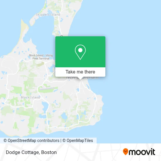 Dodge Cottage map
