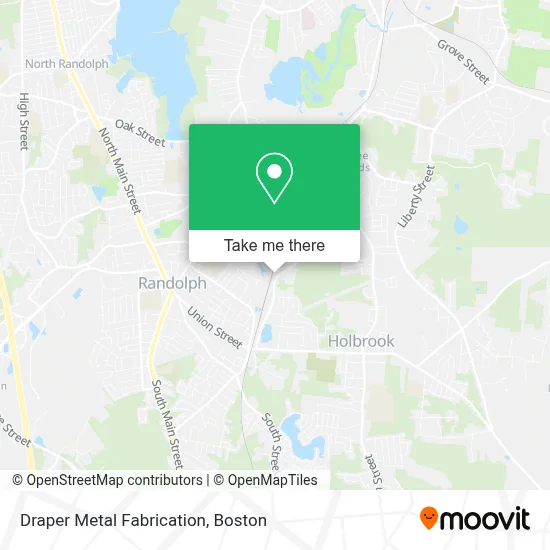 Draper Metal Fabrication map