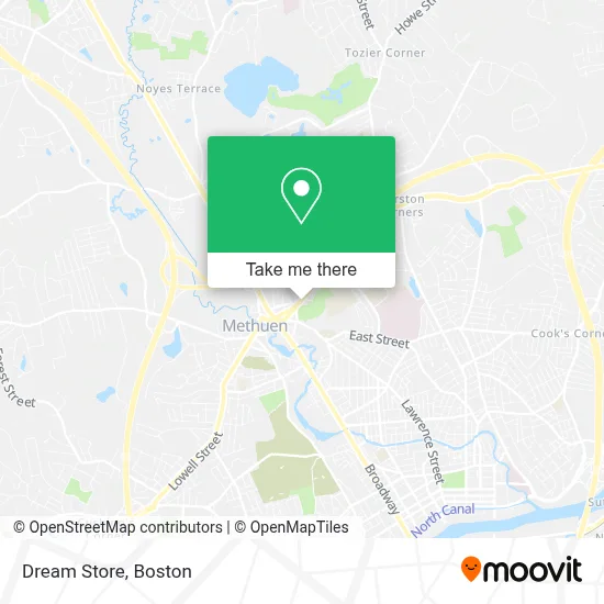 Dream Store map
