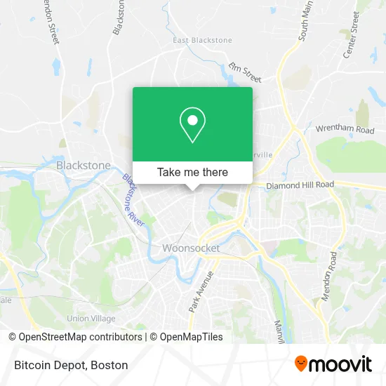 Bitcoin Depot map