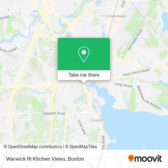 Warwick Ri Kitchen Views map
