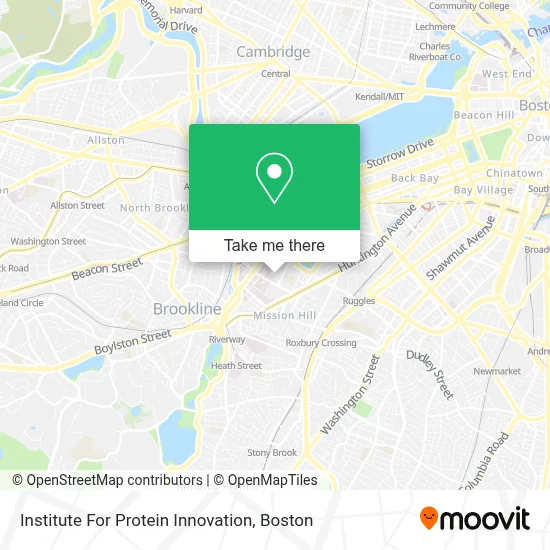 Institute For Protein Innovation map