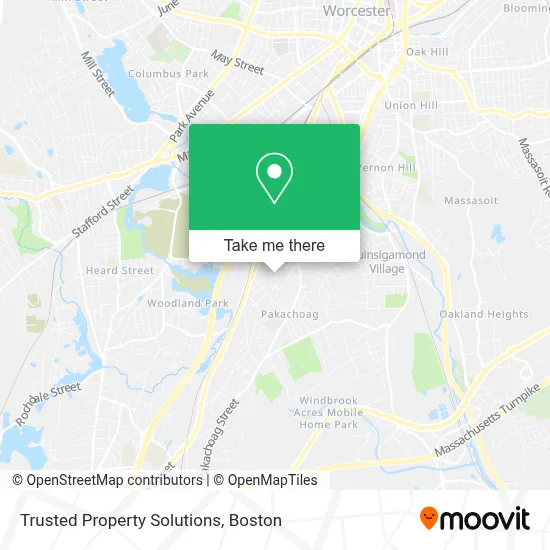 Trusted Property Solutions map