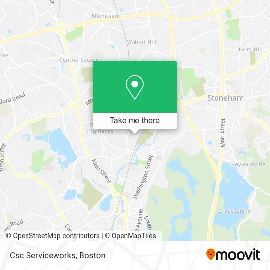 Csc Serviceworks map