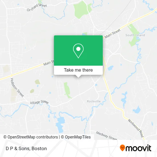 D P & Sons map