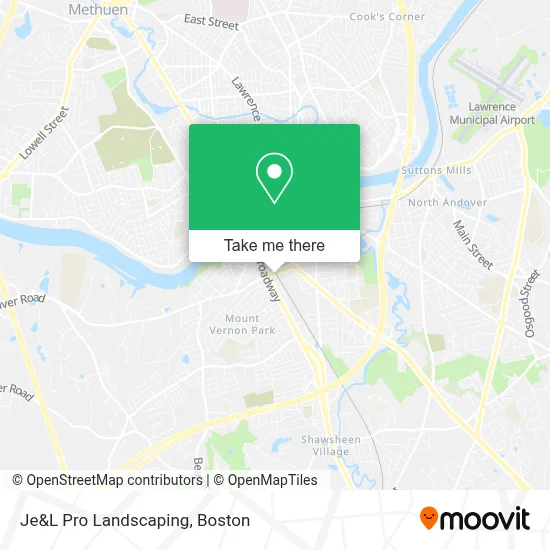 Je&L Pro Landscaping map