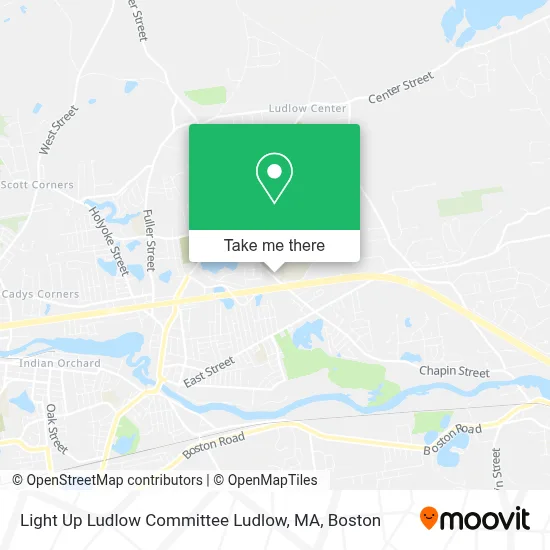 Light Up Ludlow Committee Ludlow, MA map