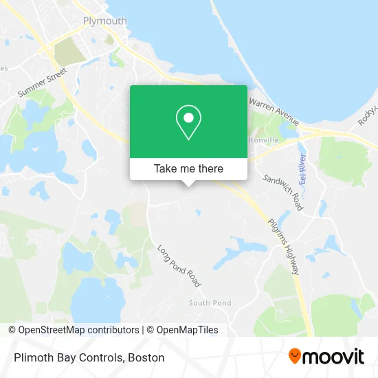 Plimoth Bay Controls map