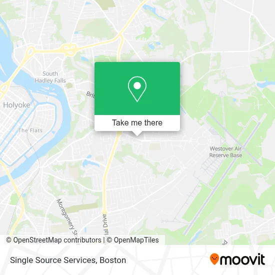 Single Source Services map