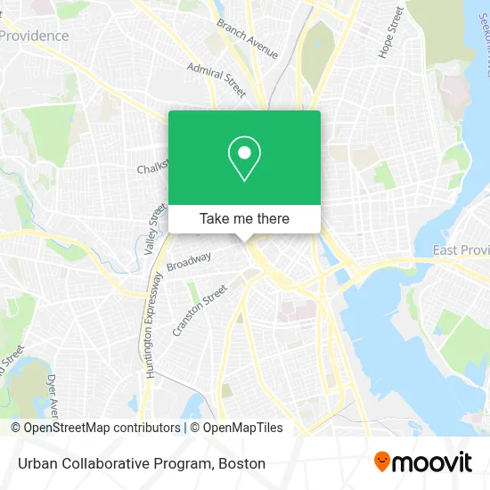 Urban Collaborative Program map