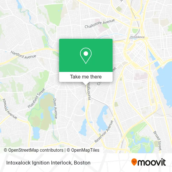 Intoxalock Ignition Interlock map
