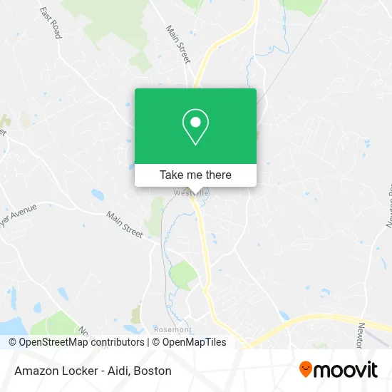Amazon Locker - Aidi map