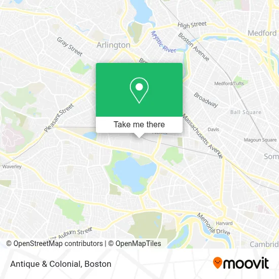 Antique & Colonial map