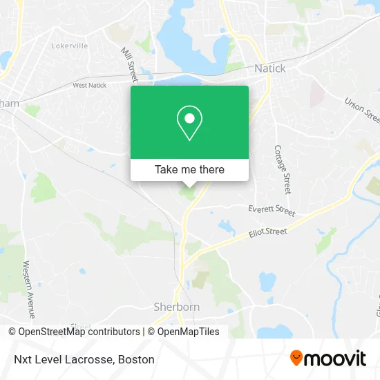 Nxt Level Lacrosse map