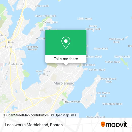 Localworks Marblehead map