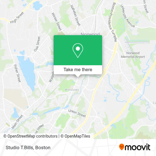 Studio T.Bills map