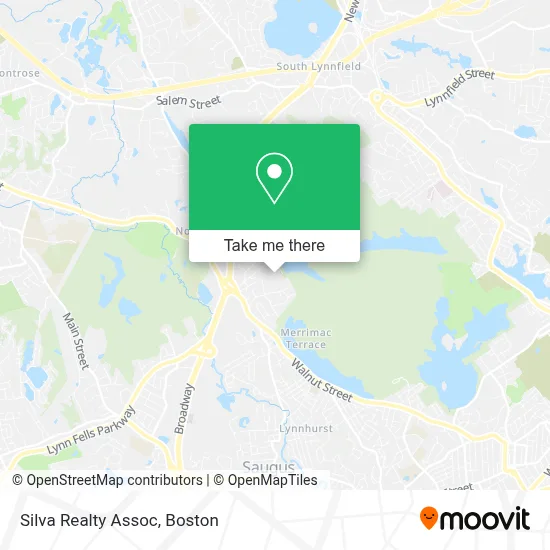 Silva Realty Assoc map