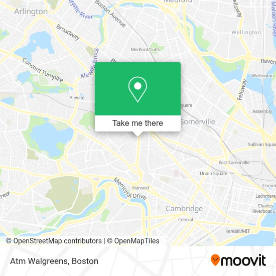 Atm Walgreens map