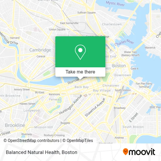 Balanced Natural Health map