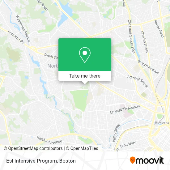 Esl Intensive Program map