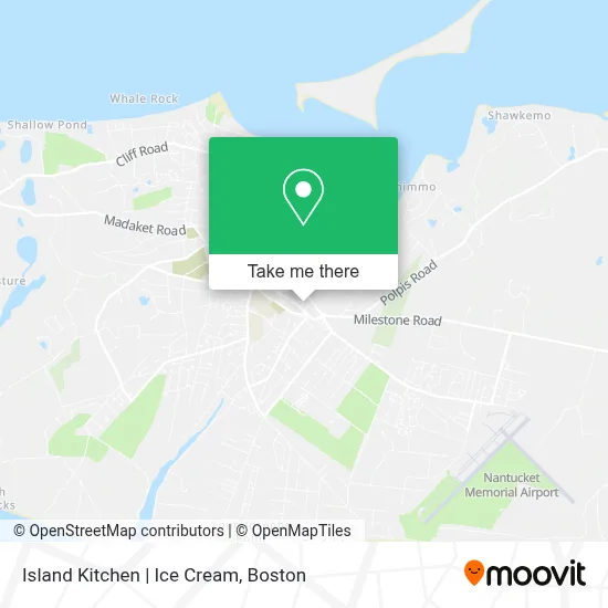 Island Kitchen | Ice Cream map