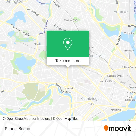 Senne map