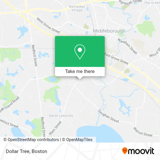 Dollar Tree map