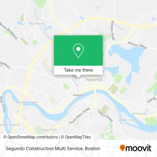 Segundo Construction Multi Service map