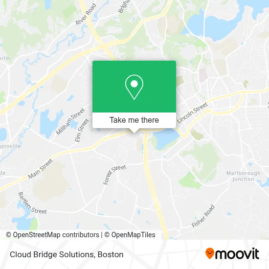 Cloud Bridge Solutions map