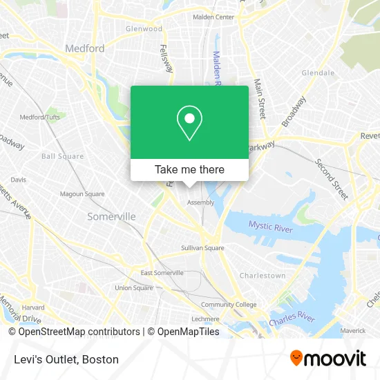 Levi's Outlet map