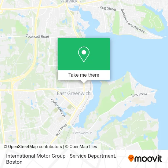 International Motor Group - Service Department map