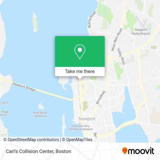 Carl's Collision Center map