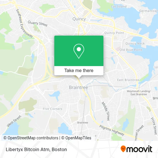 Libertyx Bitcoin Atm map