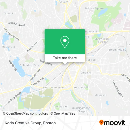 Koda Creative Group map