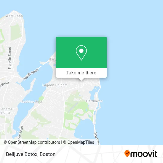Belljuve Botox map