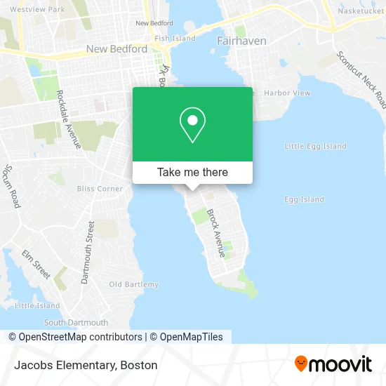 Jacobs Elementary map