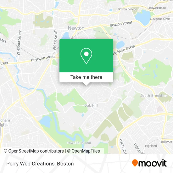 Perry Web Creations map